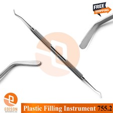 Dental Restorative Amalgam Plugger Spatula Composite Plastic Filling Instruments