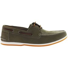 Image of Clarks Pickwell Sail Mens Brown Boat Shoes