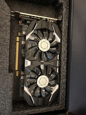 MSI GeForce GTX 1050 TI 4GT OC 4GB GDDR5 Graphics Card (V809-2277R)