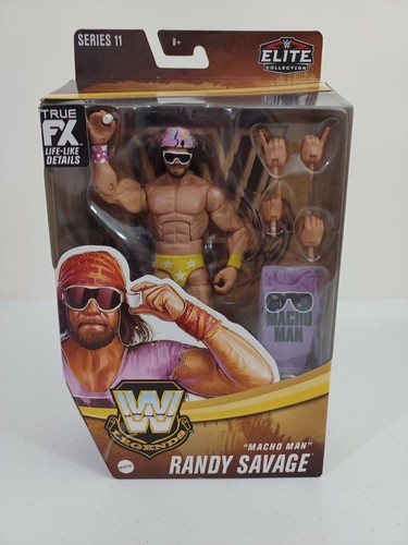 WWE MACHO MAN Randy Savage Wrestling Figure Mattel Elite 44 Legend