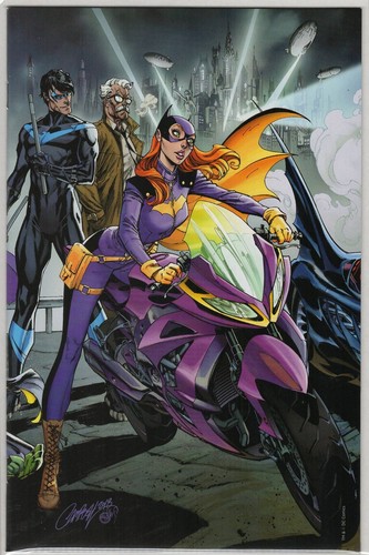 BATMAN 50 C VARIANT J SCOTT CAMPBELL ACTUAL SCANS DC POISON IVY BIRDS OF PREY - Picture 1 of 2