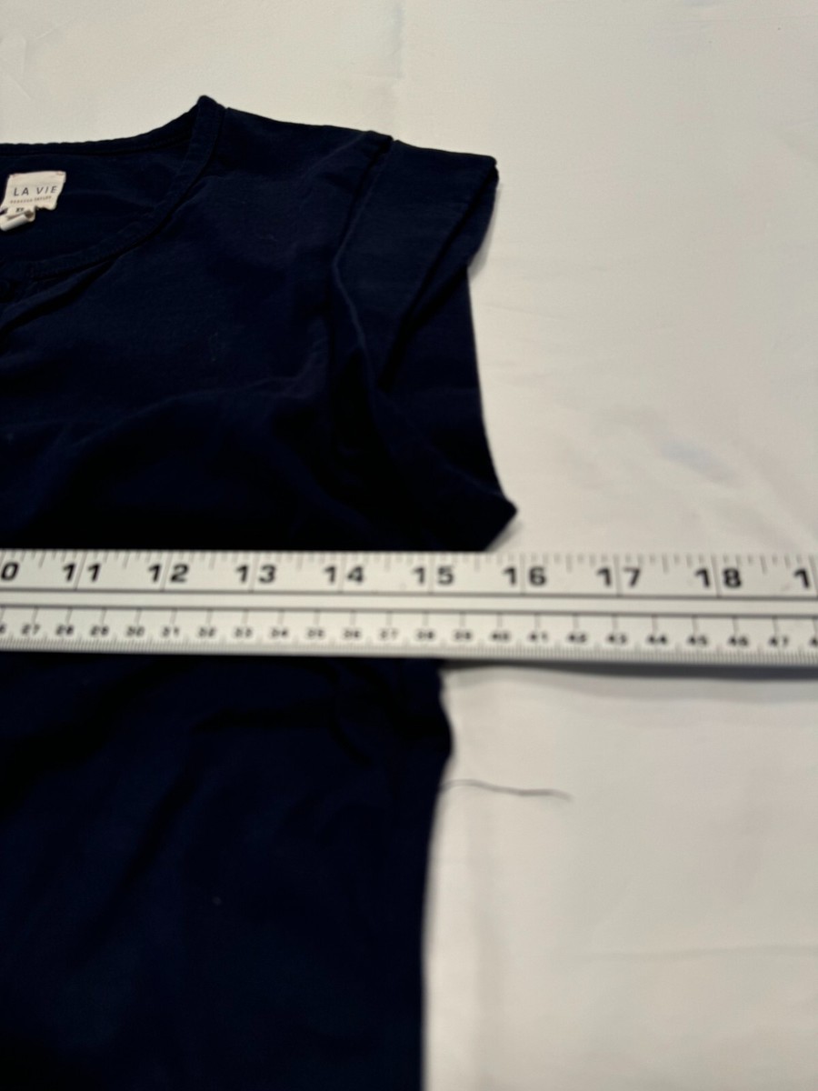 Haut Rebecca Taylor La Vie Indigo Avec Bretelles Nouées Et Volants - Taille M, Neuf Avec étiquettes