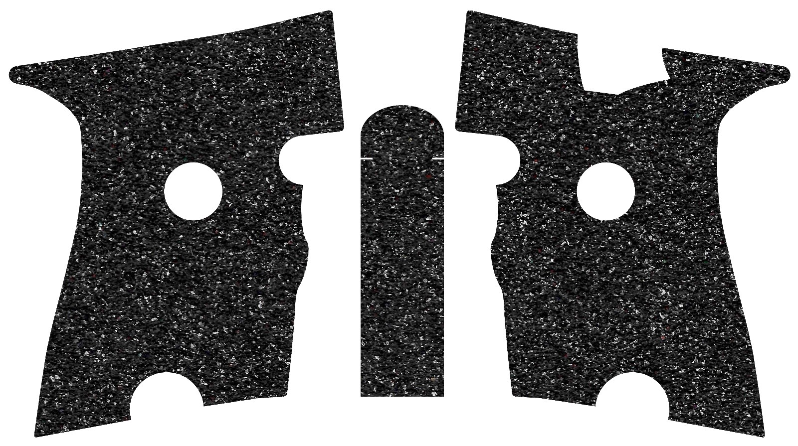 Instant Stipple granulated rubber grip tape overlay for HiPoint YC9