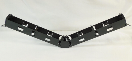 QAPP24BL Panduit QuickNet Angled Patch Panel 24 Port 1RU - EXCELLENT CONDITION - Afbeelding 10 van 10
