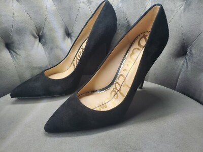 Sam Edelman Danna Black suede stiletto 
