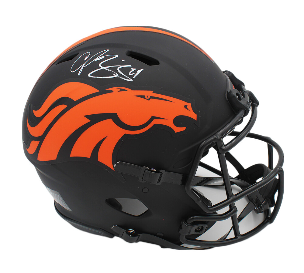 Champ Bailey Autographed Signed Denver Broncos Speed Authentic Eclipse NFL Helmet 