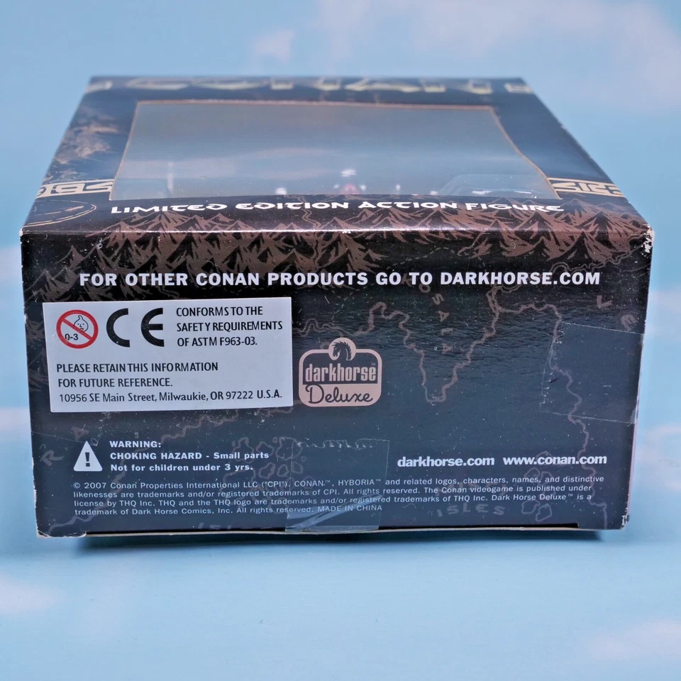 Figura de acción Conan The Barbarian edición limitada (2007) Darkhorse - caja abierta Foto 3 de 4