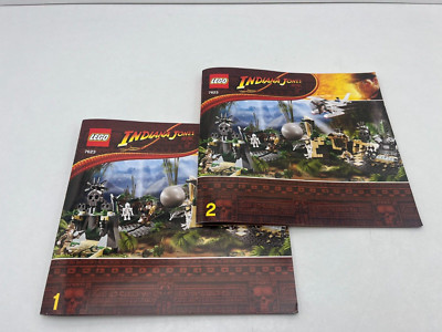 LEGO   Bauanleitung Indiana Jones 7623 Flucht aus dem Te Instruction gelocht 40