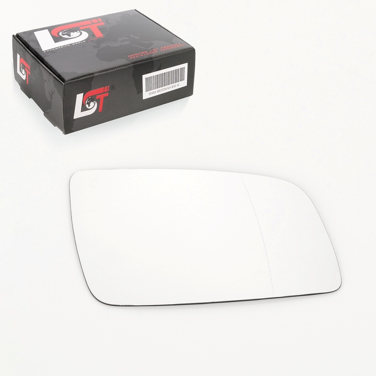 Exterior Mirror Glass Adhesive Aspherical Right for Opel Astra G for Vauxhall
