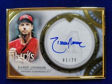 🌟 2022 Topps Transcendent Gold Framed Auto Randy Johnson #1/20