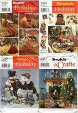 CHOICE: SIMPLICITY Holiday Collection Crafts Christmas Decor and Accessories