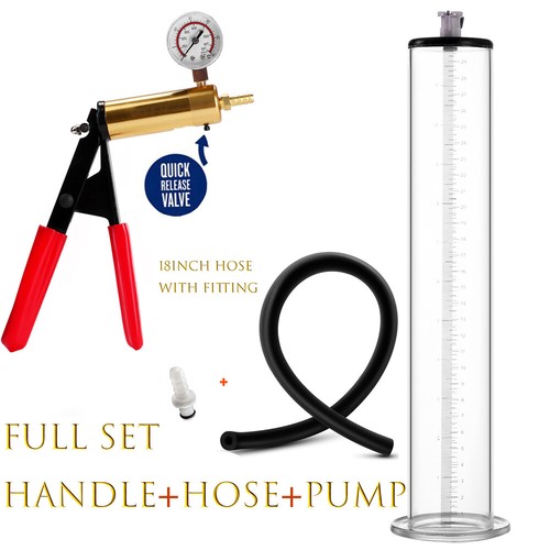 For Male ED Enhancement Erectile Enlargement Enlarger Vacuum Penis-Pump Cylinder - Picture 40 of 50