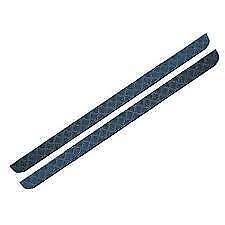 DEFENDER 110 CHEQUER PLATE  SILLS BLACK PAIR- RECOVERY BRAND RE576B