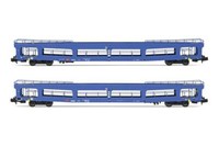 Arnold HN4410, 2Tlg. Set Autotransportwagen, Db Ag, Neu & Ovp, N