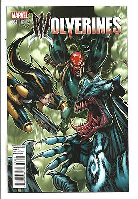 Wolverines # 4 Sandoval 1:25 Variant Cover May 2015 NM New