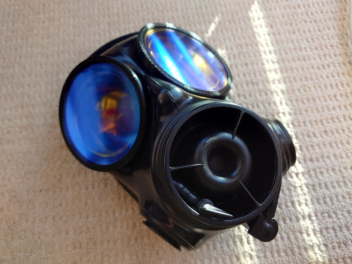 S10 Gas Mask Coloured Outsert Filter Lenses Perspex Polycarbonate
