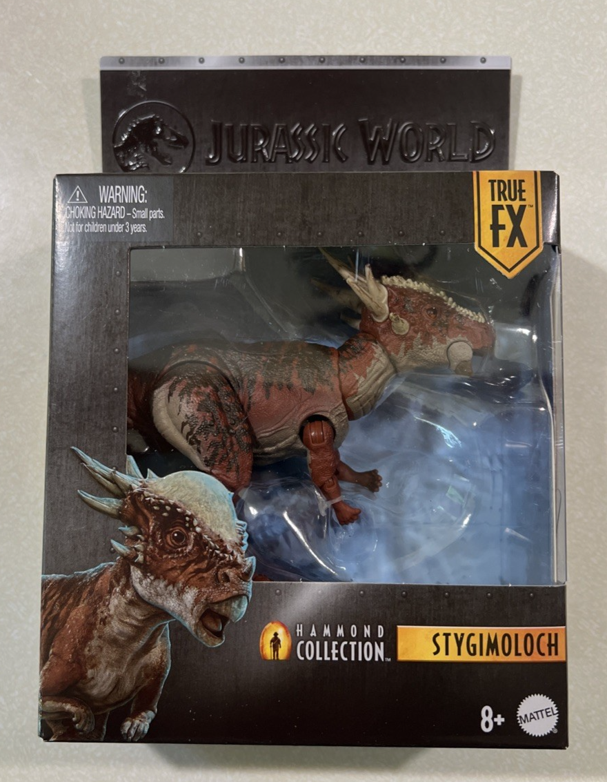 NEW 2025 Jurassic World Hammond Collection Stygimoloch figure True