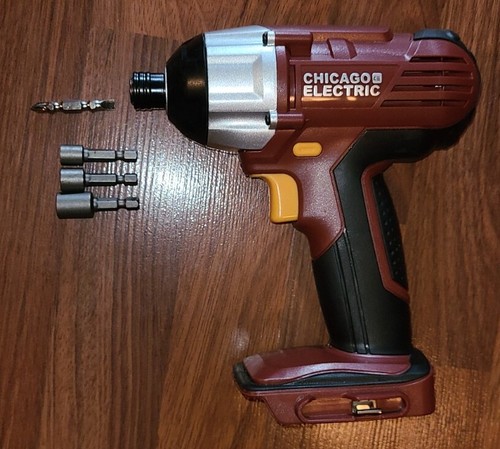 NEW Chicago Electric 18v Cordless 1/4 
