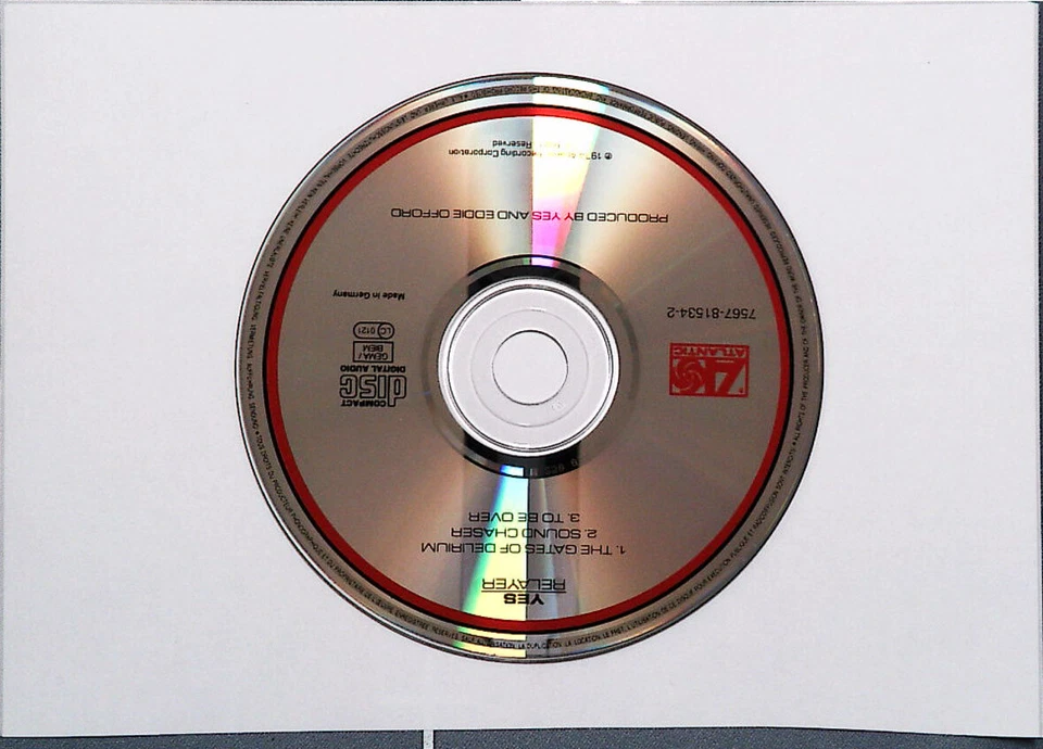 YES: Relayer  GER  > VG+ (CD) - Bild 2 von 3