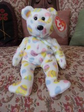 TY Beanie Babies -EGGS 2004 the Pastel EASTER Eggs Bear ~ Mint with mint tags