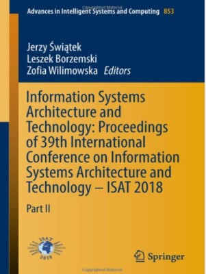 Information Systems Architecture and Technology:Proceedings of 40th ( A-3_)