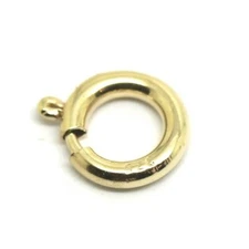 Kaedesigns New Small 8mm 9ct 375 Yellow Gold Bolt Ring Clasp  *Free post in oz