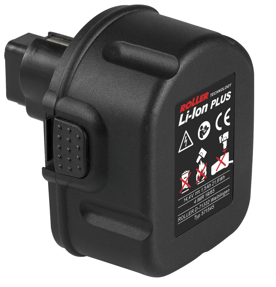 ROLLER'S Akku Nr. 571545 Li-Ion 14,4 V 2,5 Ah passend Mini Press Ex Helix REMS
