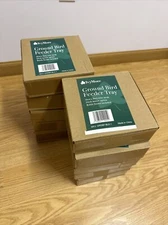 10 IvyMore Square Mesh Birdfeeders Ground Feeding Tray Wild Bird Feeders+Bonus