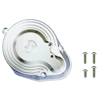 GPM Racing Aluminum Main Gear Cover Silver : Axial 1/10 RBX10