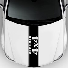 Car Hood Sticker 4x4 Off Road Bonnet Decal Racing Stripe Auto Tuning Accessories Car Hood Sticker 4x4 Off Road Bonnet Decal Racing Stripe Auto Tuning Accessories