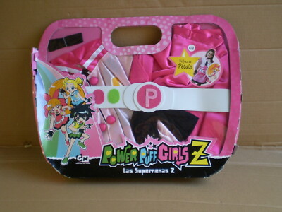 Power Puff Verkleidung Mädchen Superheld 6 - 8 Jahre Party Figur Kostüm