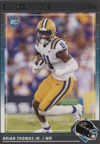 2024 Optic Brian Thomas Jr. Rated Rookie Pink Holo #214 + 1st Year