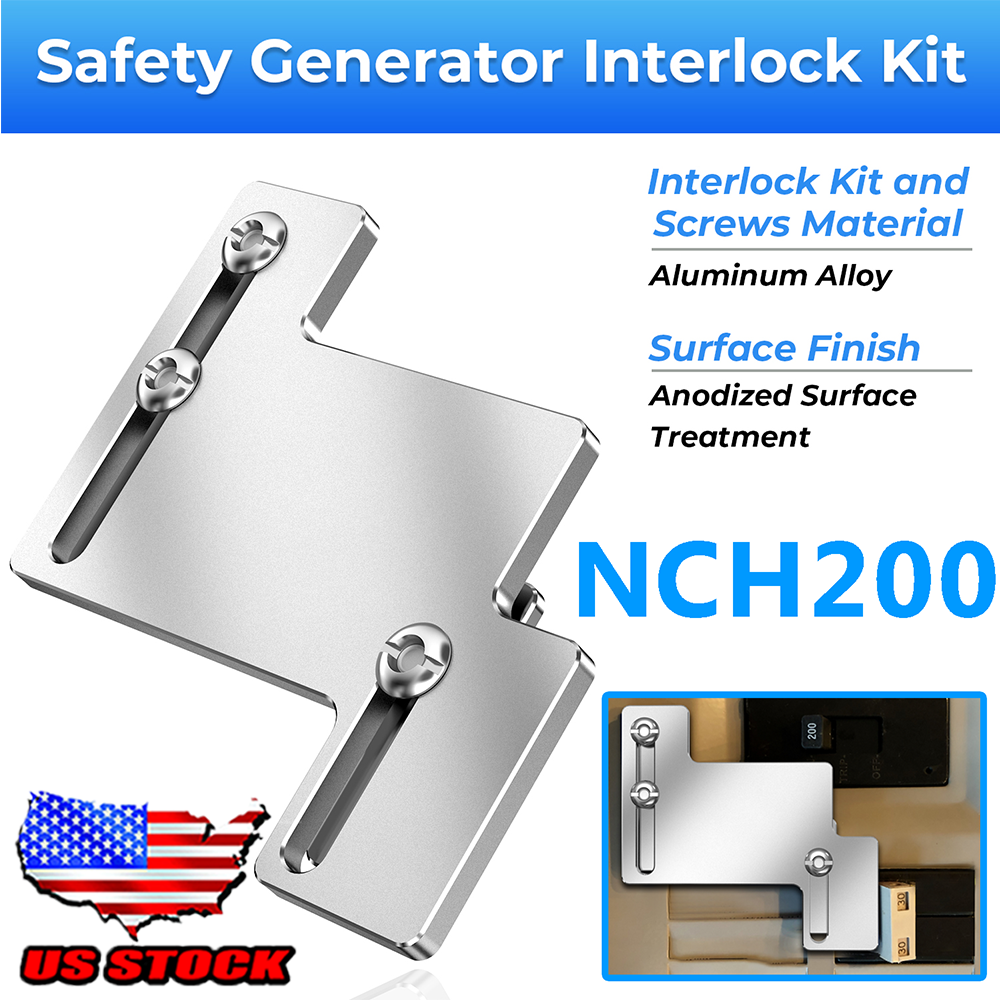Interlock Kit For Eaton Cutler Hammer 150 / 200 Amp Panels Ch