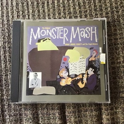 BOBBY BORIS PICKETT THE ORIGINAL MONSTER MASH CD 1991 DERAM REISSUED PRINT