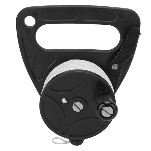(Black)Diving Reels Dive Rope Spool Finger Reel Multi Purpose With 46m White SC - Picture 12 of 12