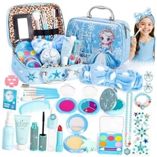 Frozen for Toddlers Toys 3-5, Fake Play Make Up Pretend Play Pretend Makeup