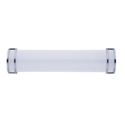 Maxim 55534WTSN Linear LED 25" White Wall Sconce in Satin Nickel - Picture 1 of 2