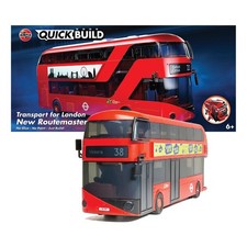 QUICKBUILD Model Vehicle Kit Routmaster Bus Building Kit for Kids 6 Construction