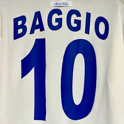 Roberto Baggio #10 Brescia 00/01 Away Jersey Size L From Japan | eBay