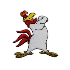 Looney Tunes Foghorn Embroidered Iron On Patch - Cartoon TV 86-E