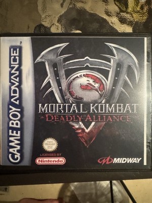 Midway Mortal Kombat: Deadly Alliance Nintendo Game Boy Advance Fighting Game