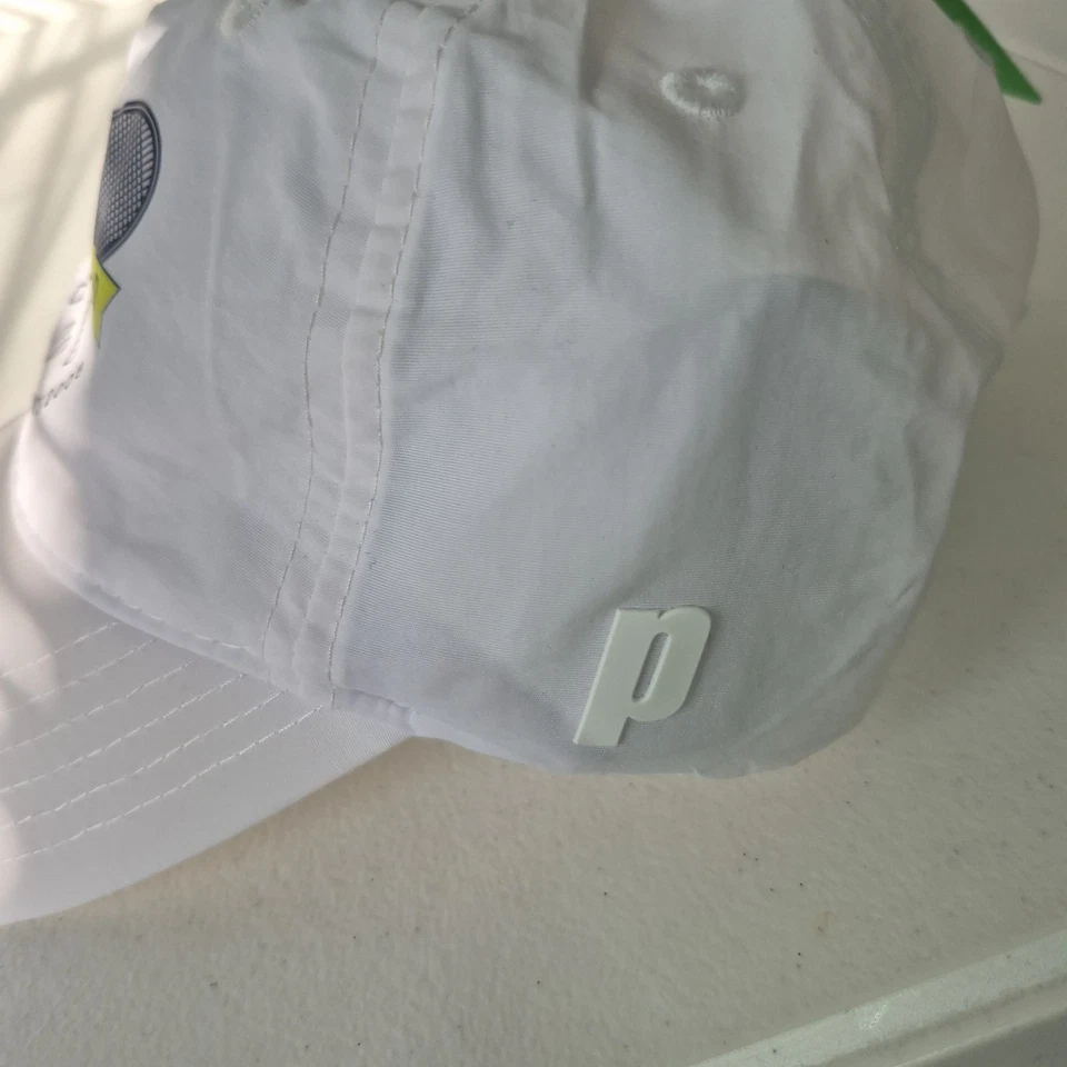 Serve Squad Sombrero Gorra Correa Espalda Juvenil Blanco Club de Tenis Desde 2005 Deportes Foto 4 de 4