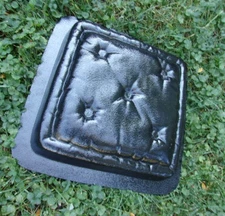 Pillow stepping stone mold plaster concrete resin mould  12.5" x 12.5" x 2.25"