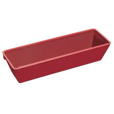 HYDE 09060 Drywall Mud Pan,12-1/2 In,Plastic,Red PK 10
