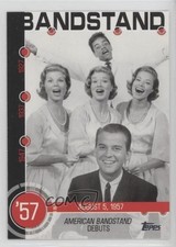 2015 Topps Baseball History Dick Clark American Bandstand debuts #3A y2b
