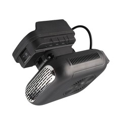 Battery Powered Heater 90 Degree Flip 2 Temperatures 2xUSB Portable Space Part