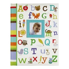 Baby's First Memory Book Alphabet w/ Pictures, Green, Blue, Brown, Yellow, O...