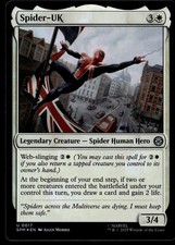 Spider-UK 17 Uncommon Marvel's Spider-Man Magic: The Gathering Foil LP
