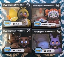 4 MINI TUBBZ Ducks FNAF FOXY CHICA BONNIE FREDDY Five Nights