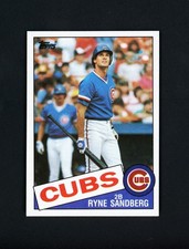 Ryne Sandberg 1985 Topps (HOF) Chicago Cubs #460 MINT